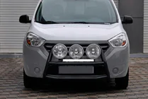 Renault Dokker 2013–2022 Frontbåge WT022 Black (rostfritt stål) foto 1