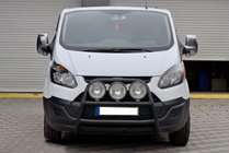 Ford Custom 2013–2022 Frontbåge WT022 Black (rostfritt stål) foto 2