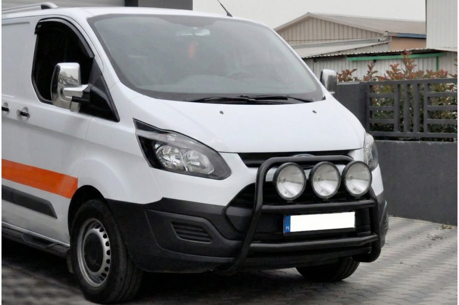 Ford Custom 2013–2022 Frontbåge WT022 Black (rostfritt stål) Image