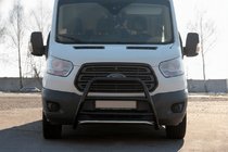 Ford Transit 2014– Frontbåge WT022 Black (rostfritt stål) foto 3