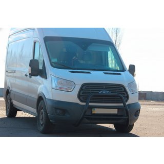 Frontbåge WT022 Black (rostfritt stål) Ford Transit 2014– foto 1