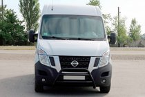 Renault Master 2011–2023 Frontbåge WT022 Black (rostfritt stål) foto 1