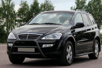 SsangYong Kyron 2005–2014 Frontbåge WT022 Black (rostfritt stål) foto 1