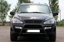 SsangYong Kyron 2005–2014 Frontbåge WT022 Black (rostfritt stål) foto 2