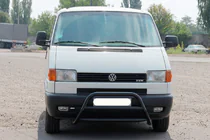 Volkswagen T4 Caravelle/Multivan 1990–2003 Frontbåge WT022 Black (rostfritt stål) foto 1