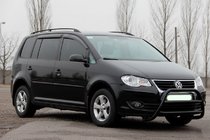 Volkswagen Touran 2003–2010 Frontbåge WT022 Black (rostfritt stål) foto 3