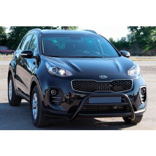 Kängurubåge WT023 Black (rostfritt stål) Kia Sportage 2015–2021 foto 2