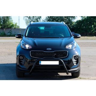 Kängurubåge WT023 Black (rostfritt stål) Kia Sportage 2015–2021 foto 4