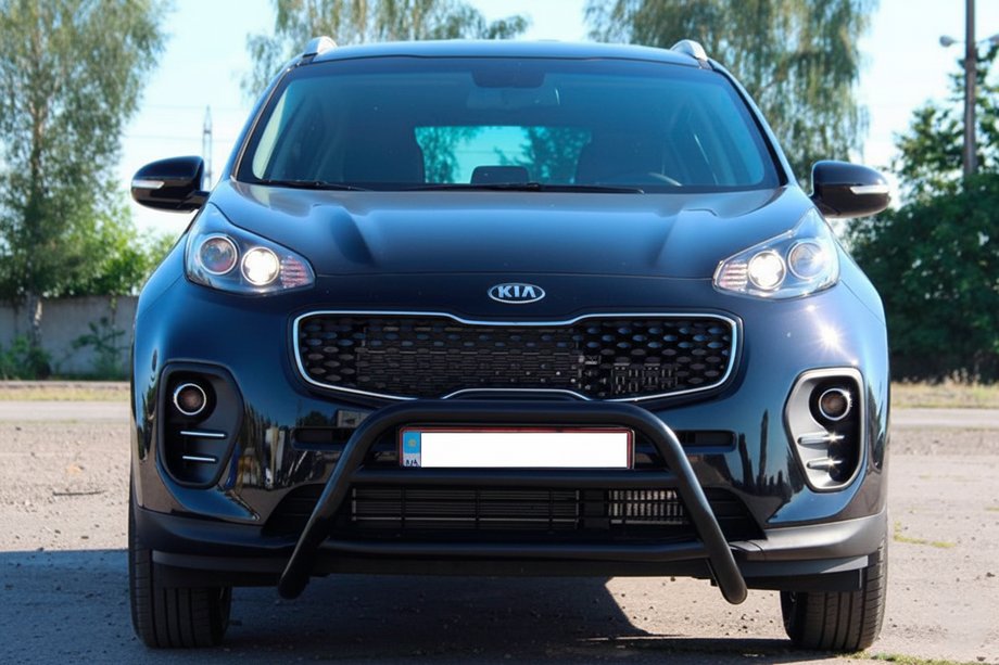Kia Sportage 2015–2021 Kängurubåge WT023 Black (rostfritt stål) Image