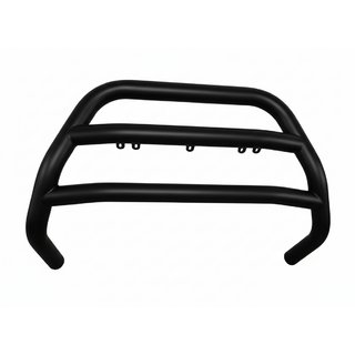 Låg frontbåge WT017 Black (rostfritt stål)