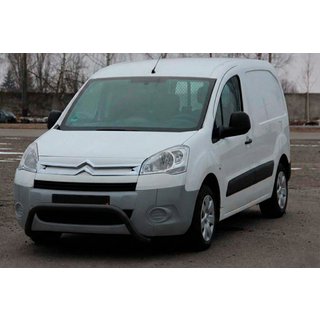 Frontbåge (bullbar) WT007 Black (rostfritt stål) Peugeot Partner Tepee 2008–2018 foto 2
