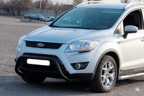 Ford Kuga 2008–2013 Frontbåge (bullbar) WT007 Black (rostfritt stål) foto 2