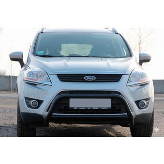 Frontbåge (bullbar) WT007 Black (rostfritt stål) foto 1