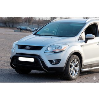 Frontbåge (bullbar) WT007 Black (rostfritt stål) foto 2