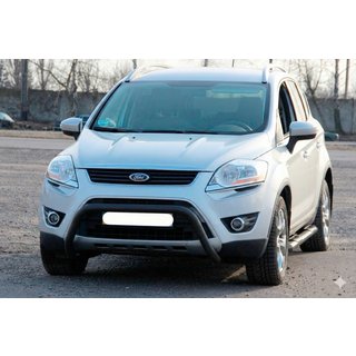 Frontbåge (bullbar) WT007 Black (rostfritt stål) foto 3