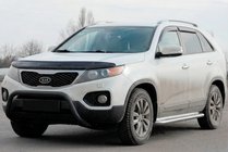 Kia Sorento II XM 2009–2014 Frontbåge (bullbar) WT007 Black (rostfritt stål) foto 2