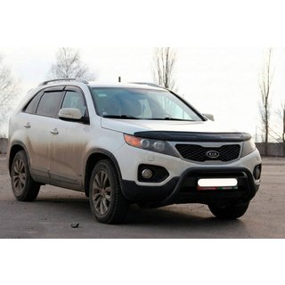 Frontbåge (bullbar) WT007 Black (rostfritt stål) Kia Sorento II XM 2009–2014 foto 3