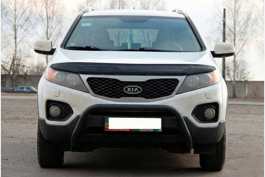 Kia Sorento II XM 2009–2014 Frontbåge (bullbar) WT007 Black (rostfritt stål) Image