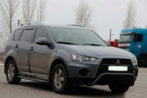 Mitsubishi Outlander 2006–2012 Frontbåge (bullbar) WT007 Black (rostfritt stål) foto 3