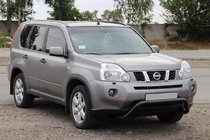 Nissan X-trail T31 2007–2014 Frontbåge WT007 Black (rostfritt stål) foto 1