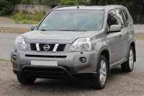 Nissan X-trail T31 2007–2014 Frontbåge WT007 Black (rostfritt stål) foto 3