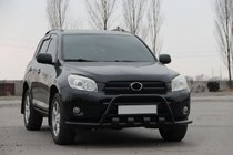 Toyota Rav 4 2006–2013 Frontbåge WT-ST15 Black (rostfritt stål) foto 1