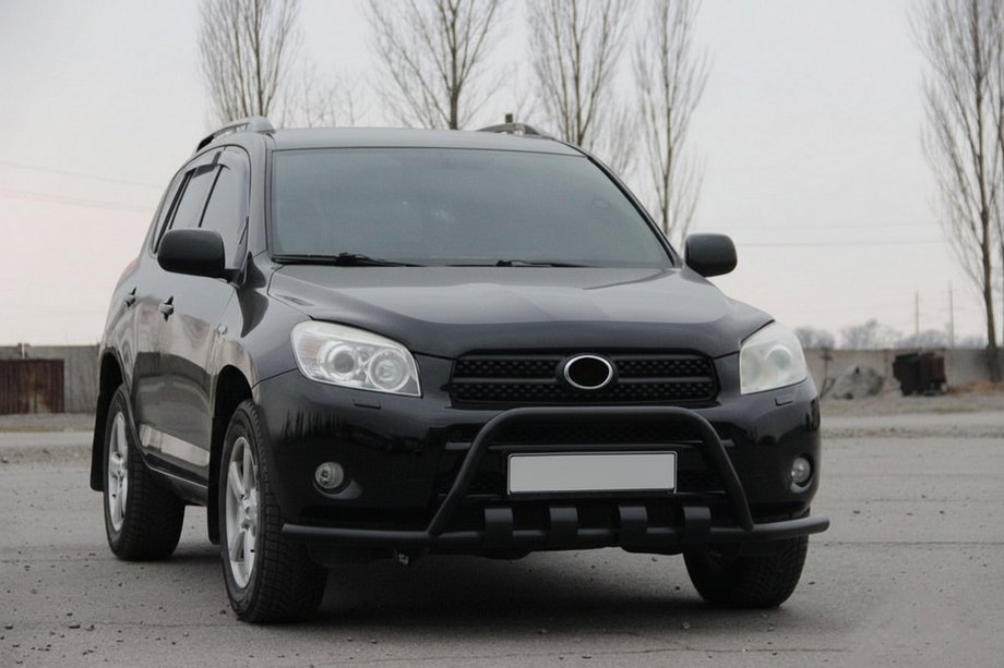 Toyota Rav 4 2006–2013 Frontbåge WT-ST15 Black (rostfritt stål) Image