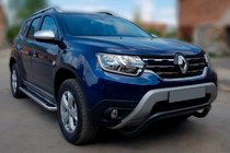 Dacia Duster 2018–2024 Frontbåge (bullbar) WT007 Black (rostfritt stål) foto 1