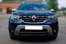 Renault Duster 2018–2024 Frontbåge (bullbar) WT007 Black (rostfritt stål) foto 2