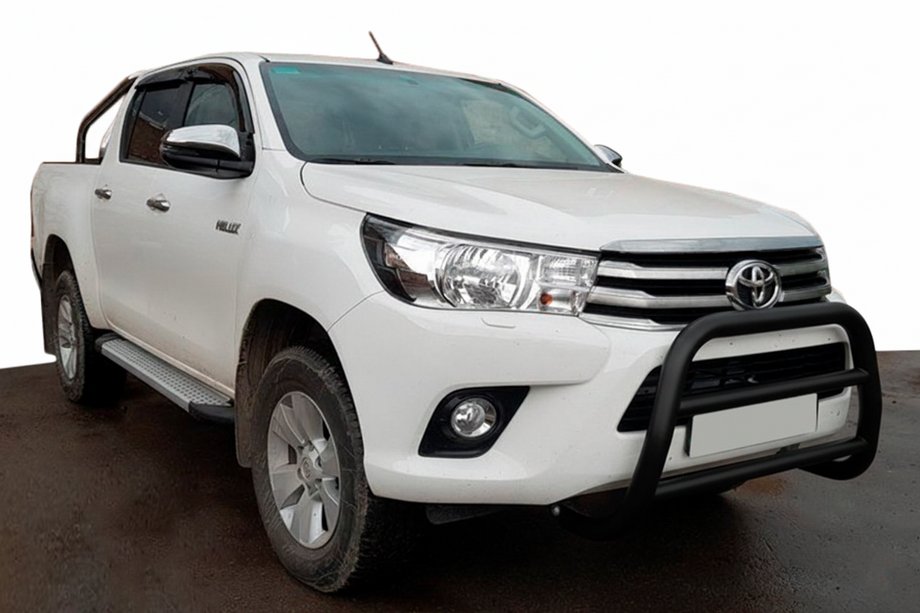 Toyota Hilux 2015– Kängurubåge WT007 Black (rostfritt stål) Image