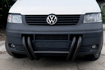 Volkswagen T5 Transporter 2003–2010 Kängurubåge ST006-03 Nizdri Black (rostfritt stål) foto 3