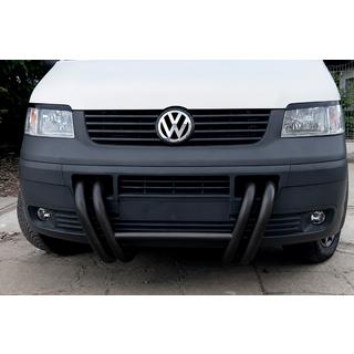 Kängurubåge ST006-03 Nizdri Black (rostfritt stål) Volkswagen T5 Transporter 2003–2010 foto 3