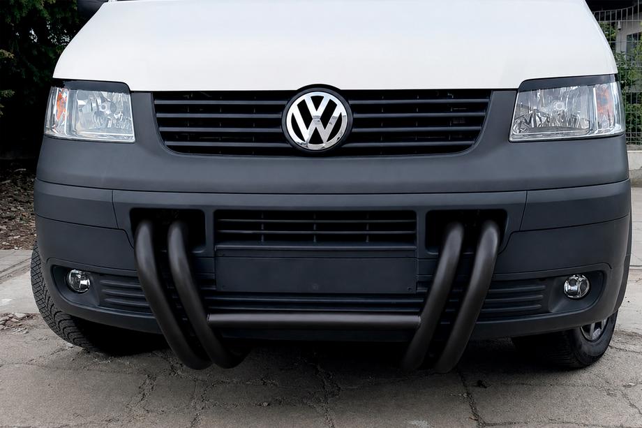 Volkswagen T5 Transporter 2003–2010 Kängurubåge ST006-03 Nizdri Black (rostfritt stål) Foto 3