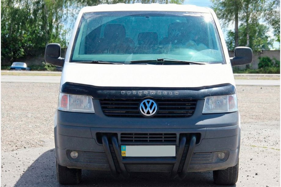 Volkswagen T5 Transporter 2003–2010 Kängurubåge ST006-03 Nizdri Black (rostfritt stål) Foto 7