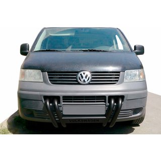 Frontbåge ST006-04 Nizdri Black (rostfritt stål) Volkswagen T5 Transporter 2003–2010 foto 1