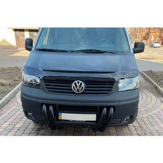 Frontbåge ST006-04 Nizdri Black (rostfritt stål) Volkswagen T5 Transporter 2003–2010 foto 2