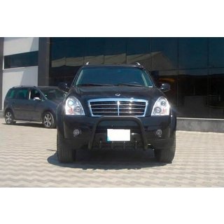 Frontbåge QT006 Black (rostfritt stål) SsangYong Rexton I 2001–2017 foto 4