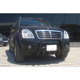 Frontbåge QT006 Black (rostfritt stål) SsangYong Rexton I 2001–2017 foto 3