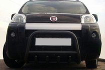Citroen Nemo 2007–2017 Frontbåge QT006 Black (rostfritt stål) foto 2