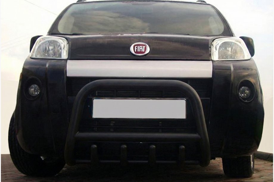 Peugeot Bipper 2008–2017 Frontbåge QT006 Black (rostfritt stål) Image