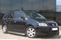 Volkswagen Touran 2003–2010 Frontbåge QT006 Black (rostfritt stål) foto 1