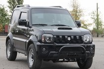 Suzuki Jimny 1998–2018 Frontbåge QT006 Black (rostfritt stål) foto 2
