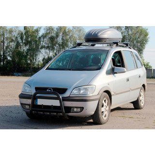 Frontbåge QT006 Black (rostfritt stål) Opel Zafira A 1998–2005 foto 2