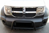 Dodge Nitro 2006–2011 Frontbåge QT006 Black (rostfritt stål) foto 1