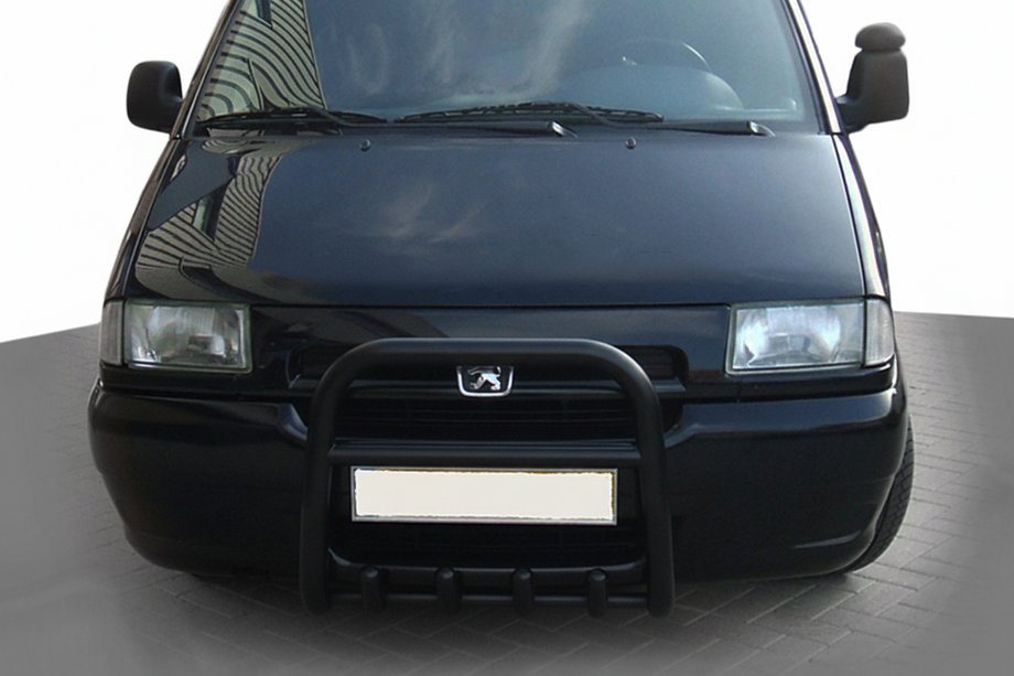 Fiat Scudo 1996–2007 Frontbåge QT006 Black (rostfritt stål) Image