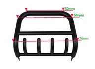 Isuzu D-Max 2011–2019 Frontbåge (bullbar) QT006 Black (rostfritt stål) foto 1