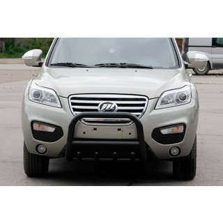 Frontbåge (bullbar) QT006 Black (rostfritt stål) Lifan X60 2011– foto 1