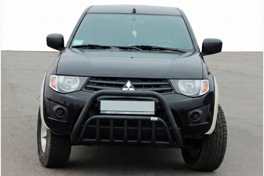 Mitsubishi L200 2006–2015 Frontbåge Black (rostfritt stål) Image
