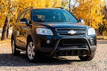 Chevrolet Captiva 2006–2019 Frontbåge WT002 Black (rostfritt stål) foto 2