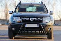 Dacia Duster 2008–2018 Kängurubåge WT002 Black (rostfritt stål) foto 2